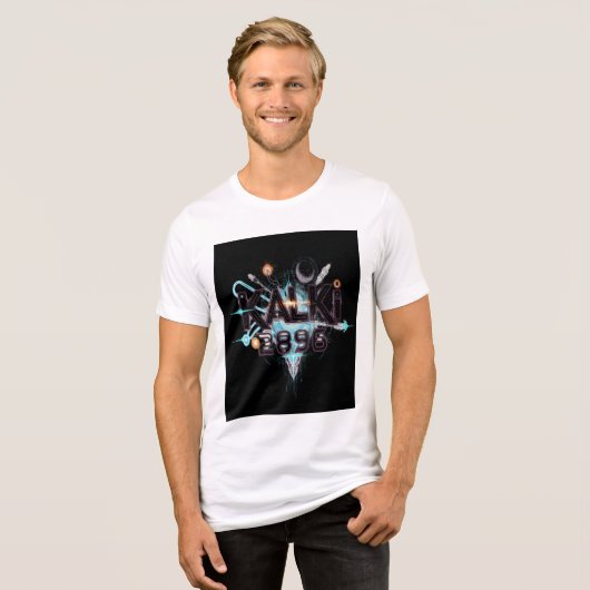 Kalki 2896未来的Sci-Fi Tシャツ (正面全面)