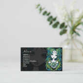 "Kallan"の緑のはす水天使の名刺 名刺 (スタンド正面)