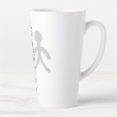 Kalligraphie -Jeder hat sein eigenes Talent 天生我材必用 カフェラテマグ (右)