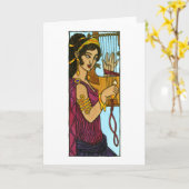 Kalliopeグリーティングカード カード (黄色い花)