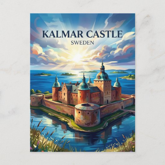 Kalmar Castle Sweden ポストカード (正面)