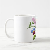 Kalocsaの刺繍-ハンガリーの民芸 コーヒーマグカップ (左)