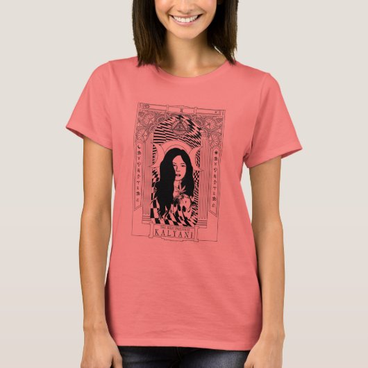 KALYANI Women's/Junior's Flowy Yoga Tank Tシャツ (正面)