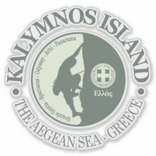 Kalymnosの島(登山) シール