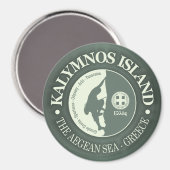 Kalymnos (登山) マグネット (正面/裏面)