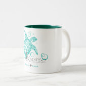 Kalypsoのウミガメ ツートーンマグカップ (正面右)