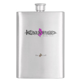 Kalypso Kaneの島の花柄 フラスク