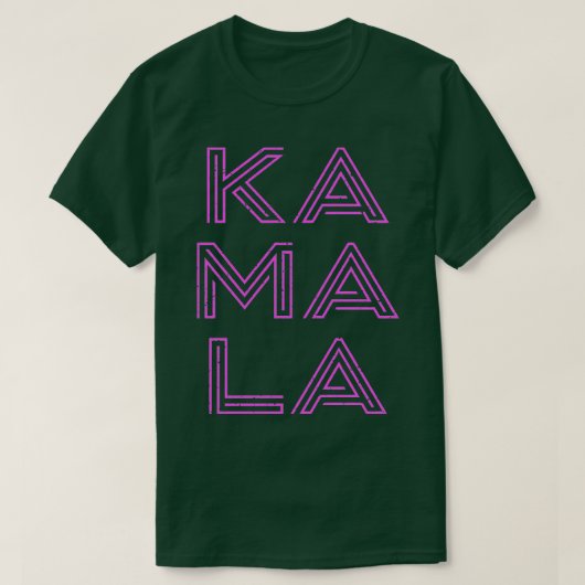 KAMALAカマラ大統領就任 Tシャツ (デザイン正面)
