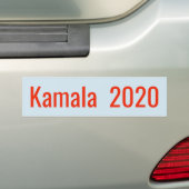 Kamalaハリス2020年 バンパーステッカー (車上)