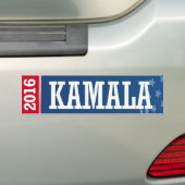 KAMALA 2016年 バンパーステッカー (車上)