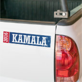 KAMALA 2016年 バンパーステッカー (トラック上)