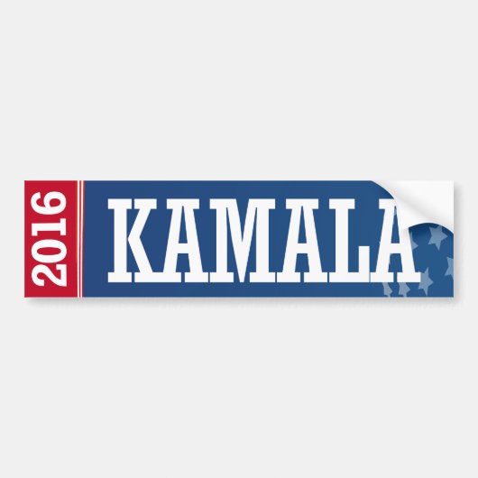 KAMALA 2016年 バンパーステッカー (正面)