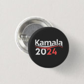 kamala 2024副社長kamala harris forwomen 缶バッジ (正面&裏面)