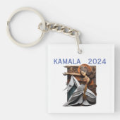 Kamala 2024社長Thunder_Cove キーホルダー (正面)