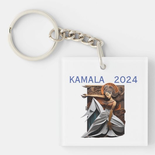 Kamala 2024社長Thunder_Cove キーホルダー (正面)