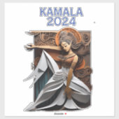 Kamala 2024社長Thunder_Cove シール (シート)