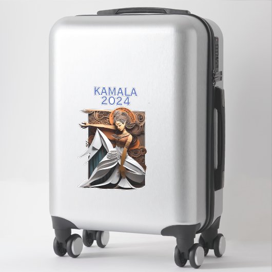 Kamala 2024社長Thunder_Cove シール (スーツケース)