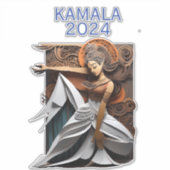 Kamala 2024社長Thunder_Cove シール (正面)