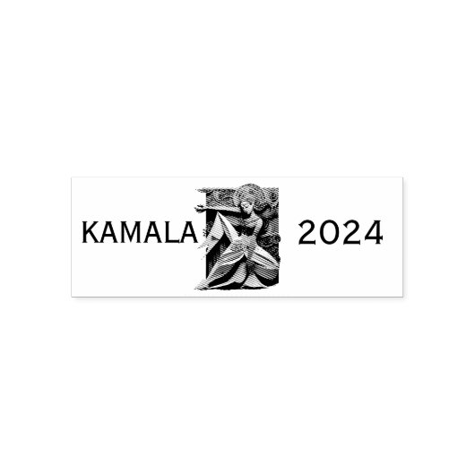 Kamala 2024社長Thunder_Cove セルフインキングスタンプ (デザイン)
