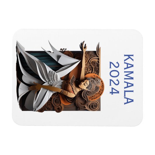 Kamala 2024社長Thunder_Cove マグネット (横)