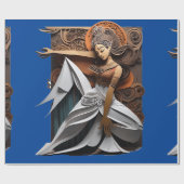 Kamala 2024社長Thunder_Cove ラッピングペーパー (フラット)