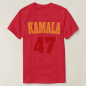 kamala 47 Tシャツ (デザイン正面)
