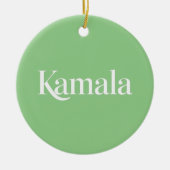 Kamala Brat Kamala Harris for President 2024 セラミックオーナメント (正面)