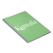 Kamala Brat Kamala Harris for President 2024 ノートブック (右側)