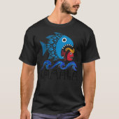 Kamala Fish Eat Fish Tシャツ (正面)