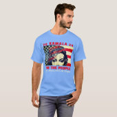 Kamala For the People 2024 T-Shirt Tシャツ (正面フル)