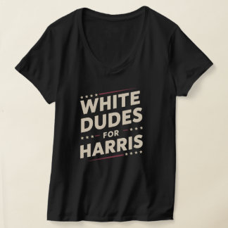Kamala Harrisのホワイトダデス2024の投票 Tシャツ