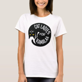 Kamala harrisの子どものいない猫レディース | 2024 tシャツ