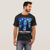 Kamala Harrisの2024年キャンペーンジャーニー Tシャツ (正面フル)