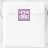 Kamala HarrisキャンペーンTシャツシール スクエアシール (バッグ)