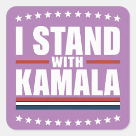 Kamala HarrisキャンペーンTシャツシール スクエアシール