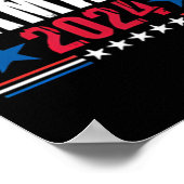 Kamala Harris中指が私の顔2024にそれを言う ポスター (角)