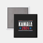 Kamala Harris中指が私の顔2024にそれを言う マグネット (正面/裏面)