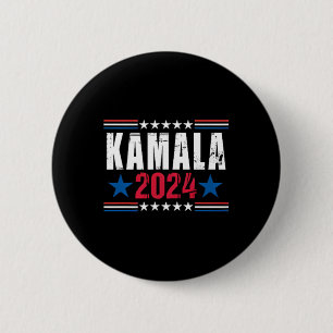 Kamala Harris中指が私の顔2024にそれを言う 缶バッジ