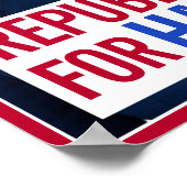 Kamala Harris会長の共和党員写真2024 ポスター (角)