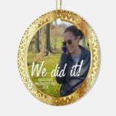 Kamala Harris副社長選「やった!」 セラミックオーナメント (左)