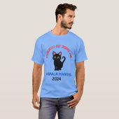 Kamala Harris向けの子どものいない猫レディース – Men's T Tシャツ (正面フル)