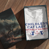 Kamala Harris子どものいない猫レディースTシャツ Tシャツ