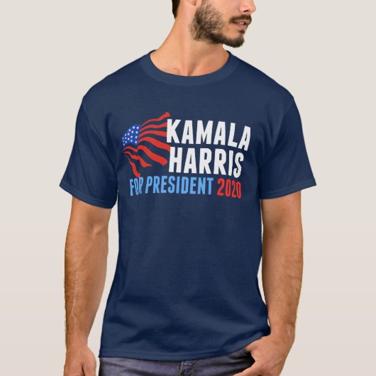 Kamala Harris社長2020 Tシャツ (正面)