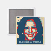 Kamala Harris社長2024年米国の選挙 マグネット (正面/裏面)