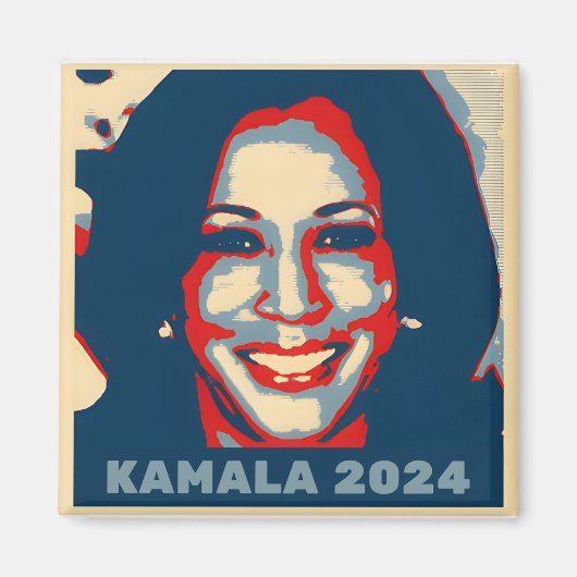 Kamala Harris社長2024年米国の選挙 マグネット (正面)