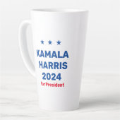 Kamala Harris社長2024 カフェラテマグ (左アングル)