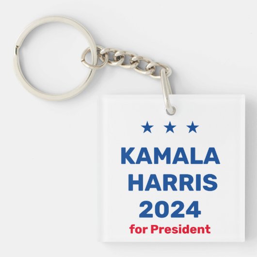 Kamala Harris社長2024 キーホルダー (正面)