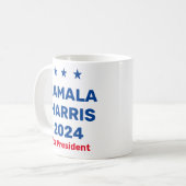 Kamala Harris社長2024 コーヒーマグカップ (正面左)