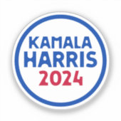Kamala Harris社長2024 シール (正面)