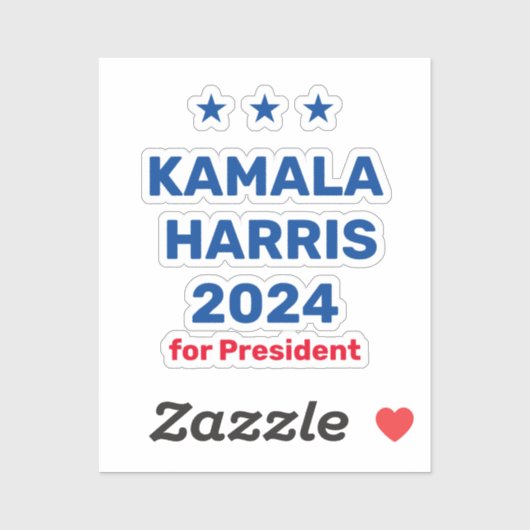 Kamala Harris社長2024 シール (シート)